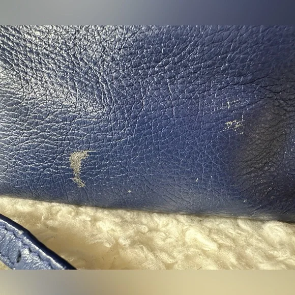 Balenciaga Mini Papier A4 Zip Around Tote Navy with Mirror - Picture 3 of 16